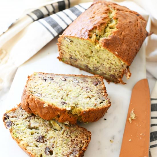 Zucchini Banana Bread - Recipe photo by Savvysavingcouple