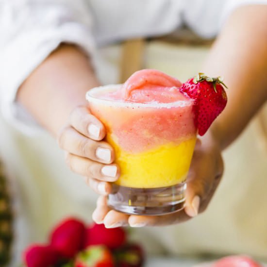 Tropical Wine Slushies - Recipe photo by grandbabycakes