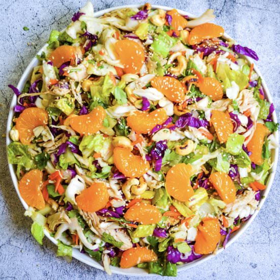Chinese Chicken Chopped Salad - Recipe photo by Kayscleaneats