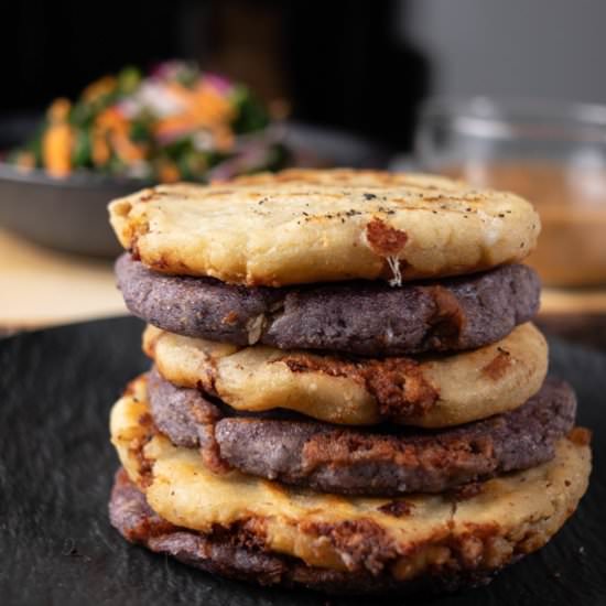 Pupusas Revueltas Cheesy Tortillas - Recipe photo by kendallwross