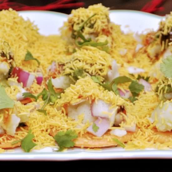 Sev Puri Chaat - Recipe photo by culinaryshades