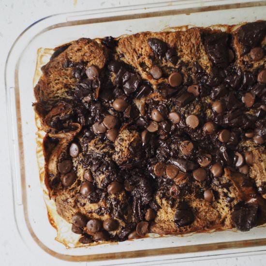 Coffee choc b&b pudding - Recipe photo by earlgreythursday