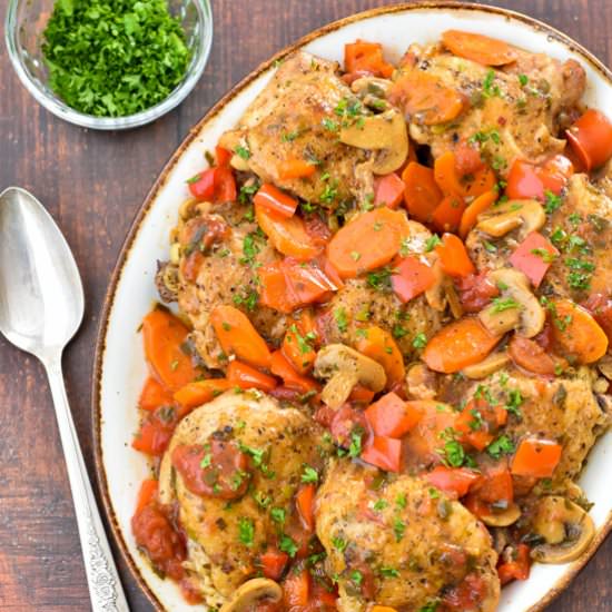 Instant Pot Chicken Cacciatore - Recipe photo by goodnomshoney