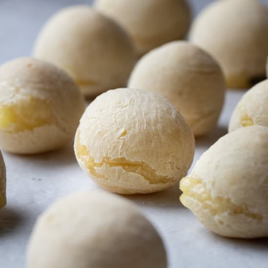 Easy vegan Brazilian cheese bread - Recipe photo by AtMyTable