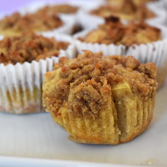 Apple Cinnamon Muffins - Recipe photo by lightscamerabake