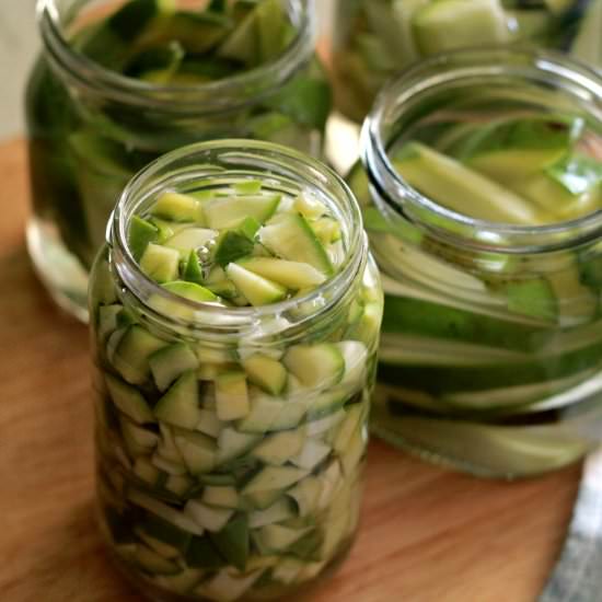Raw Mangoes in Brine - Recipe photo by ruchikrandhap