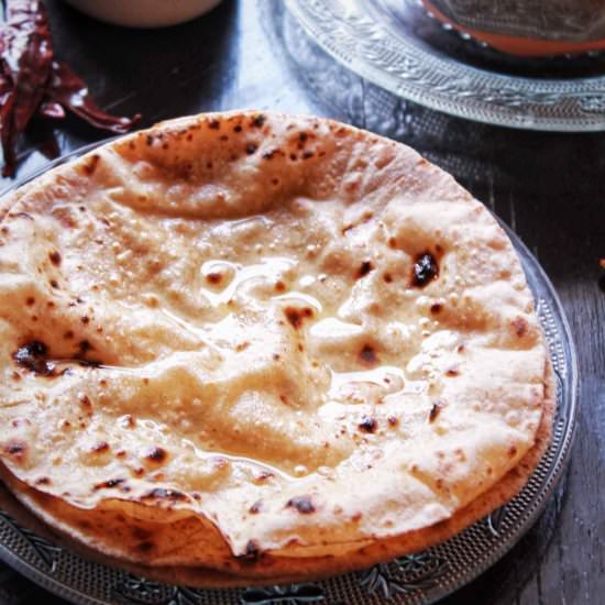 Chapati - Recipe photo by speakingaloud