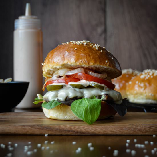 Homemade Beef Burger - Recipe photo by cheflukaszbabral