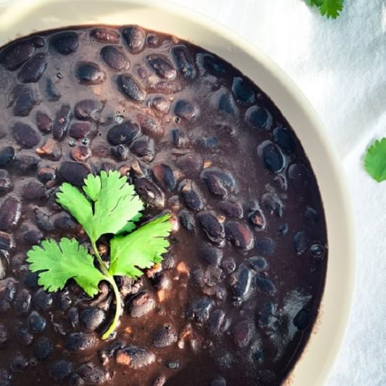 Super Savory Black Beans - Recipe photo by Quisine Queen B