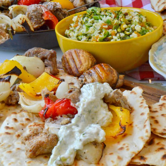 Pork Souvlaki - Recipe photo by Mummys FastandEasy