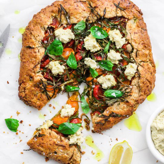 Savory Galette - Recipe photo by holistic.foodie