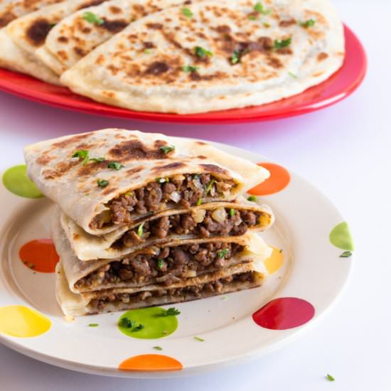 Lamb and Potato Gozleme - Recipe photo by celebratingflavors