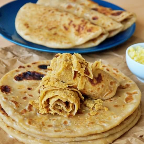 Puran poli – Sweet flatbread - Recipe photo by Flavours on Plate