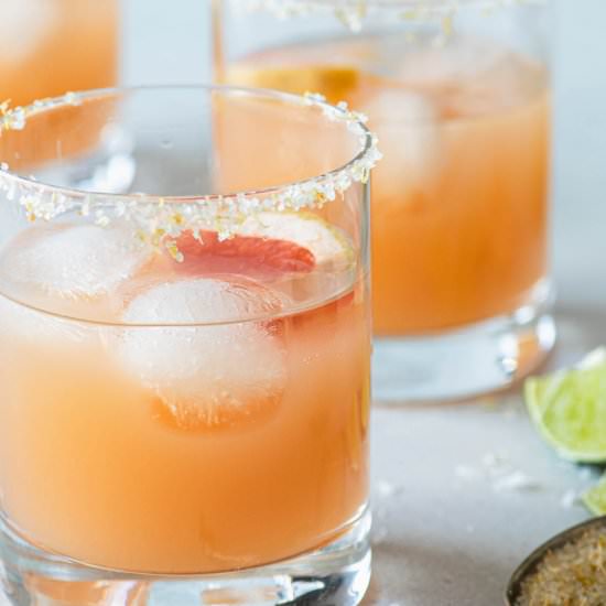 Grapefruit Margaritas - Recipe photo by foodiegirlchicago