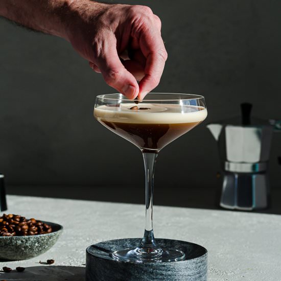Espresso Martini - Recipe photo by Spoonabilities