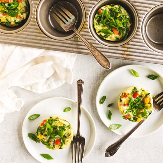 Healthy Egg white muffin cups - Recipe photo by Robust Recipes