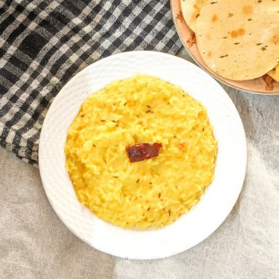Homemade Lentil Khichdi - Recipe photo by rparm