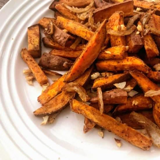 Baked Sweet Potato Fries - Recipe photo by abundanceofflavor