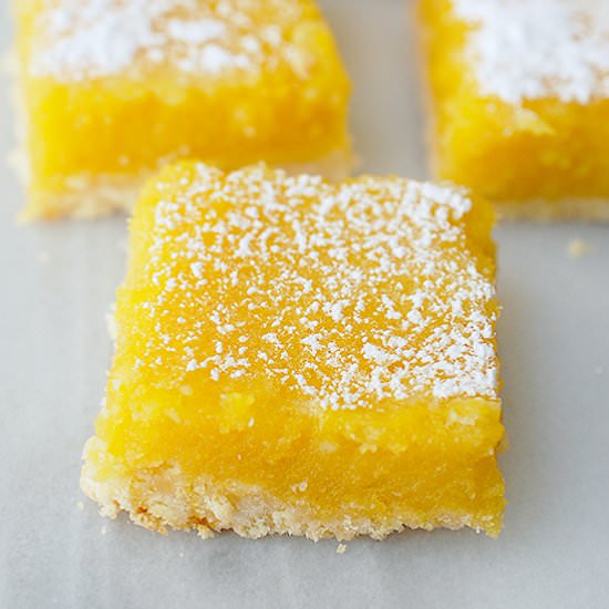 Lilikoi (passionfruit) bars - Recipe photo by evabakes