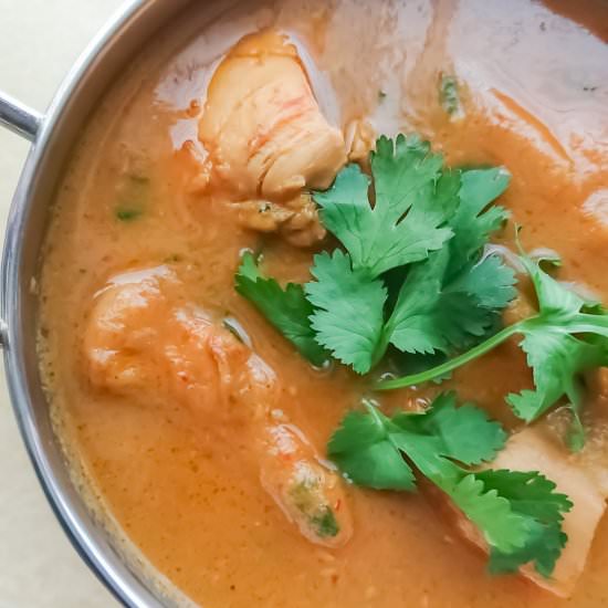 5 ingredient Easy Chicken Curry - Recipe photo by Sheeba@gohealthy