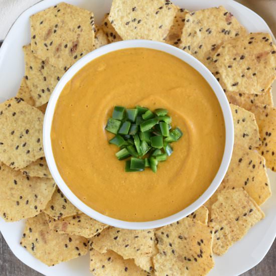 Vegan Nacho Cheese Sauce - Recipe photo by Watch Learn Eat