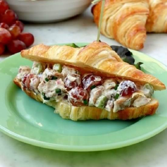 Chicken Salad with Grapes - Recipe photo by noshingwiththenolands