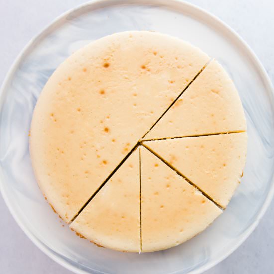 Classic Cheesecake w/Graham Crust - Recipe photo by senseandedibility