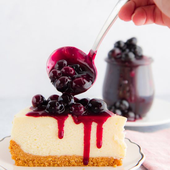 Blueberry Ginger Dessert Topping - Recipe photo by senseandedibility