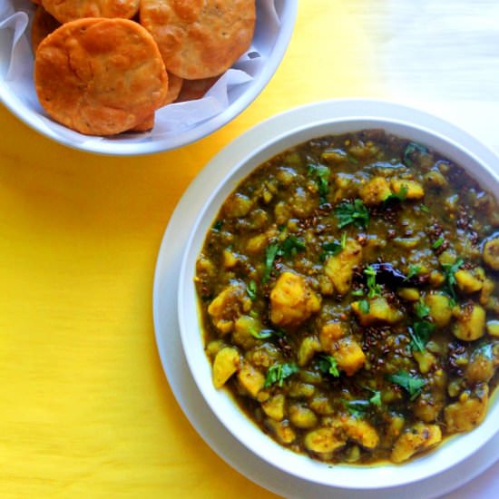 Mathura Ke Dubki Wale Aloo - Recipe photo by livingsmartandhealthy
