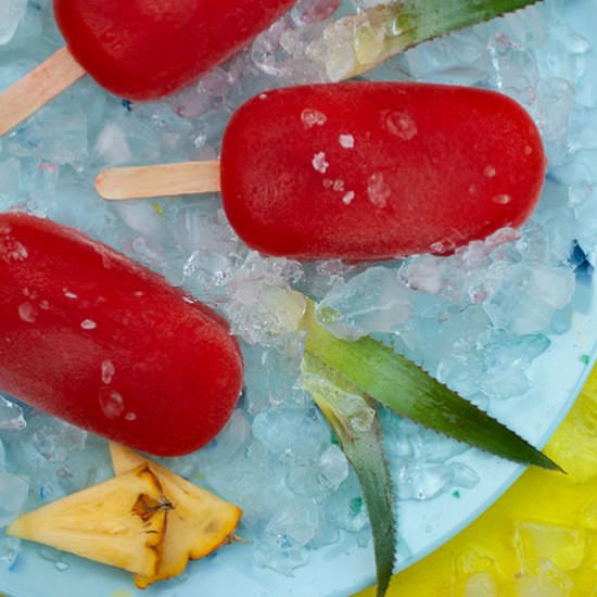 Cold Pressed Juice Popsicles - Recipe photo by Nutreats