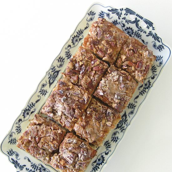 Yeasted Cinnamon-Nut Coffee Cake - Recipe photo by delightfulrepast