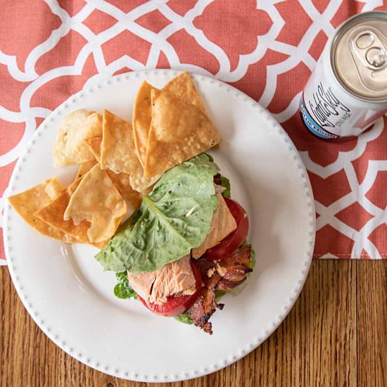 Low-Carb Salmon BLAT Lettuce Wrap - Recipe photo by iwilkerson