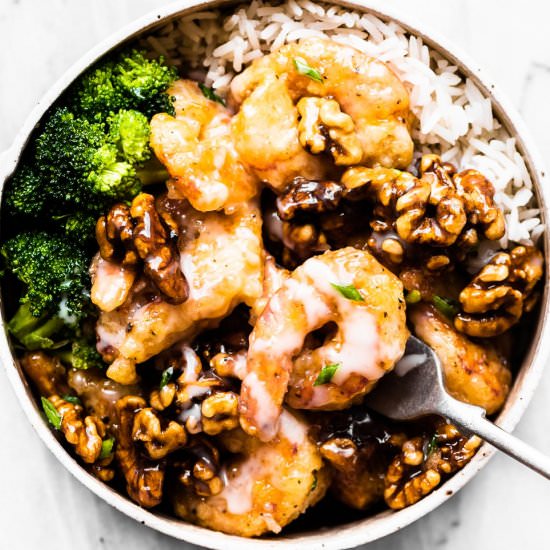 Honey Walnut Shrimp - Recipe photo by The Endless Meal