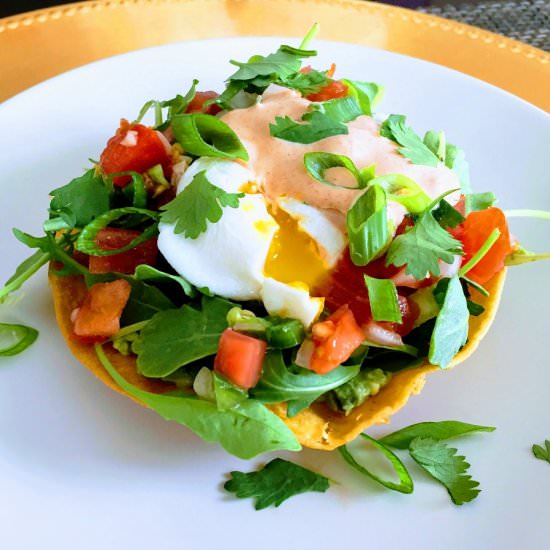 Tostada Brunch Bowl - Recipe photo by Quisine Queen B