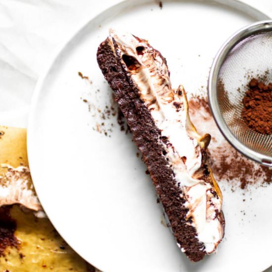 Flourless aquafaba meringue cake - Recipe photo by pancakeprincess