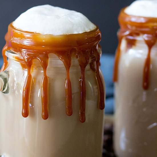 Easy Caramel Latte - Recipe photo by unicorns in the kitchen