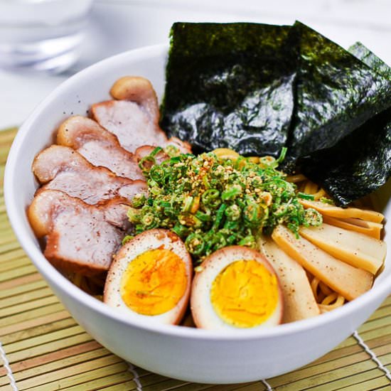 Japanese Soupless Ramen Aburasoba - Recipe photo by Sudachi Recipes