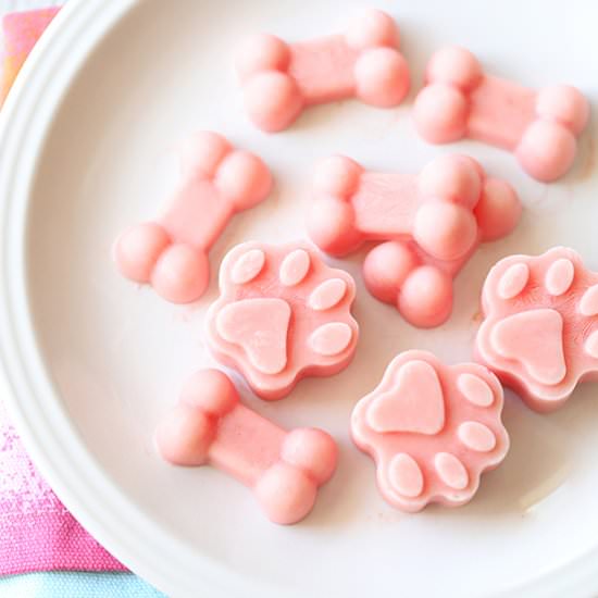 Watermelon Frozen Dog Treats - Recipe photo by bellyfull