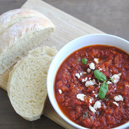 Best Low Calorie Tomato Soup - Recipe photo by healthbeet