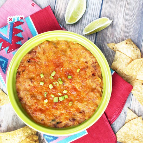 Cheesy Pinto Bean Dip - Recipe photo by cheap-recipe-blog