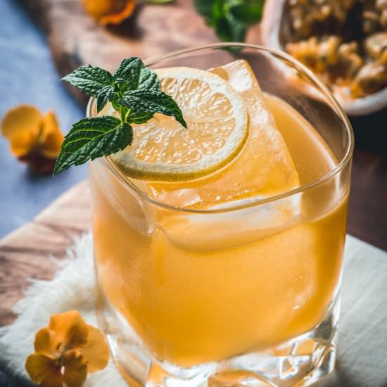 Passion Fruit Cocktails - Recipe photo by cookingwithwineblog