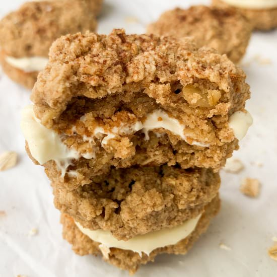 Oatmeal Cookie Sandwiches - Recipe photo by Wellness by Kay