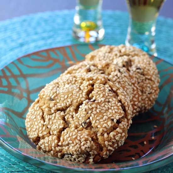 Fig-tahini cookies - Recipe photo by Food Gal