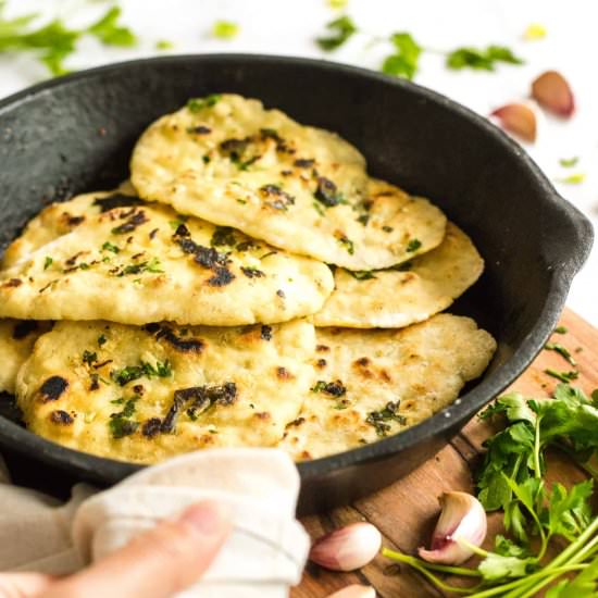Easy Gluten-Free Naan (No-Yeast) - Recipe photo by felicialim