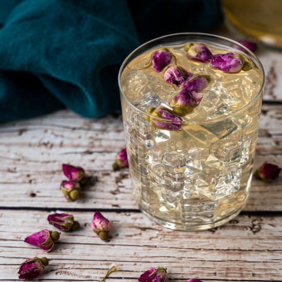 Jasmine Rose Iced Tea - Recipe photo by leisurefanclub
