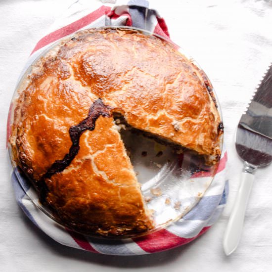 Scottish Minc Beef Pie - Recipe photo by Farmersgirlkitchen