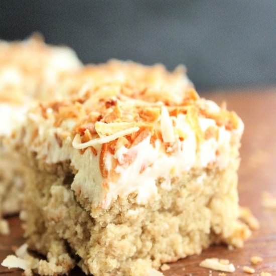 Coconut Snack Cake - Recipe photo by biggreenhouse
