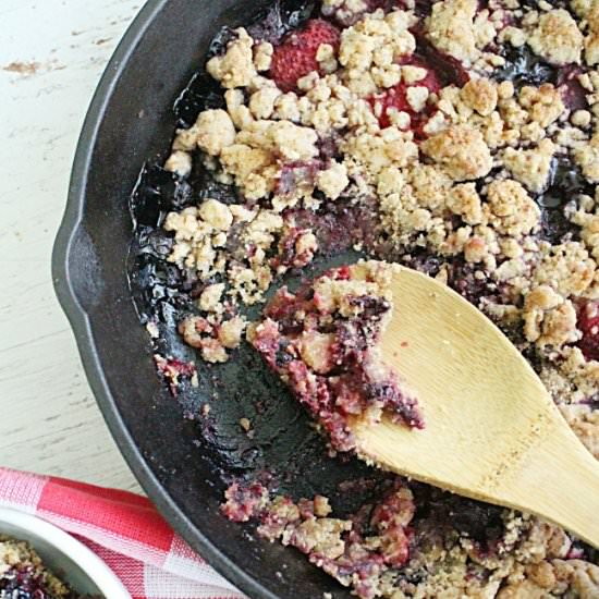 Mixed Berry Crumble - Recipe photo by biggreenhouse