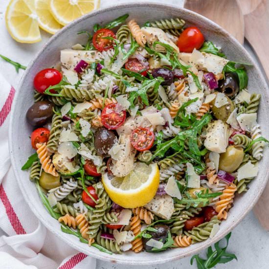 MEDITERRANEAN PASTA SALAD - Recipe photo by healthyfitnessmeals
