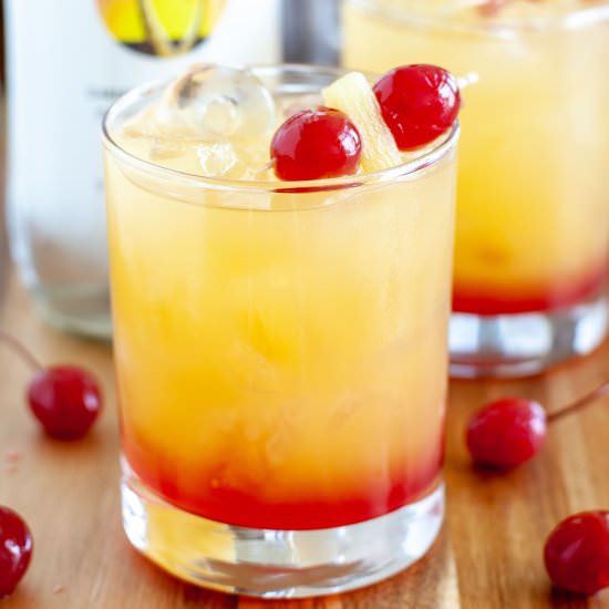 Malibu Sunset - Recipe photo by foodlovinfamily